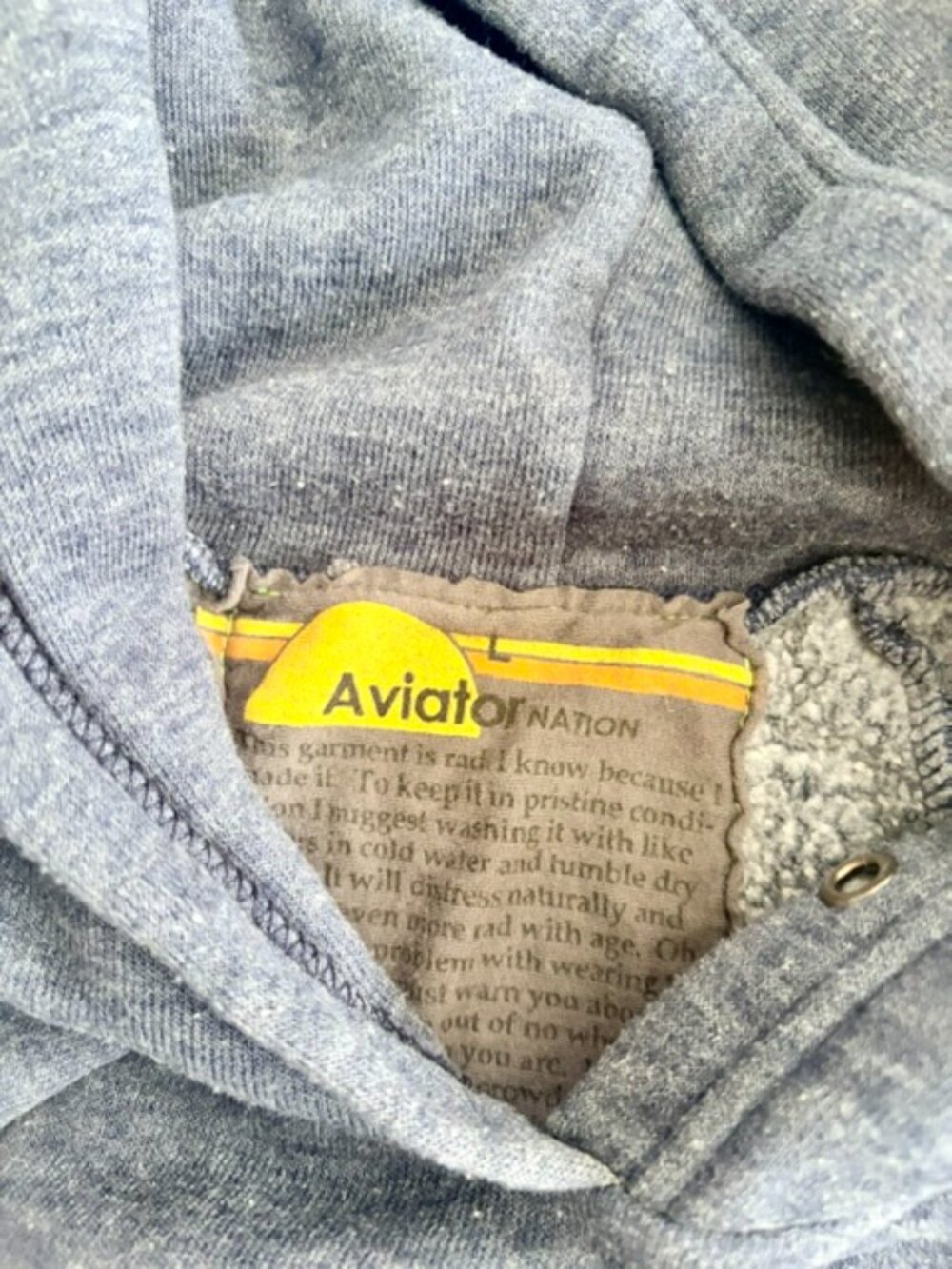 Aviator Nation Hoodie Size Large - Picture 3 of 3